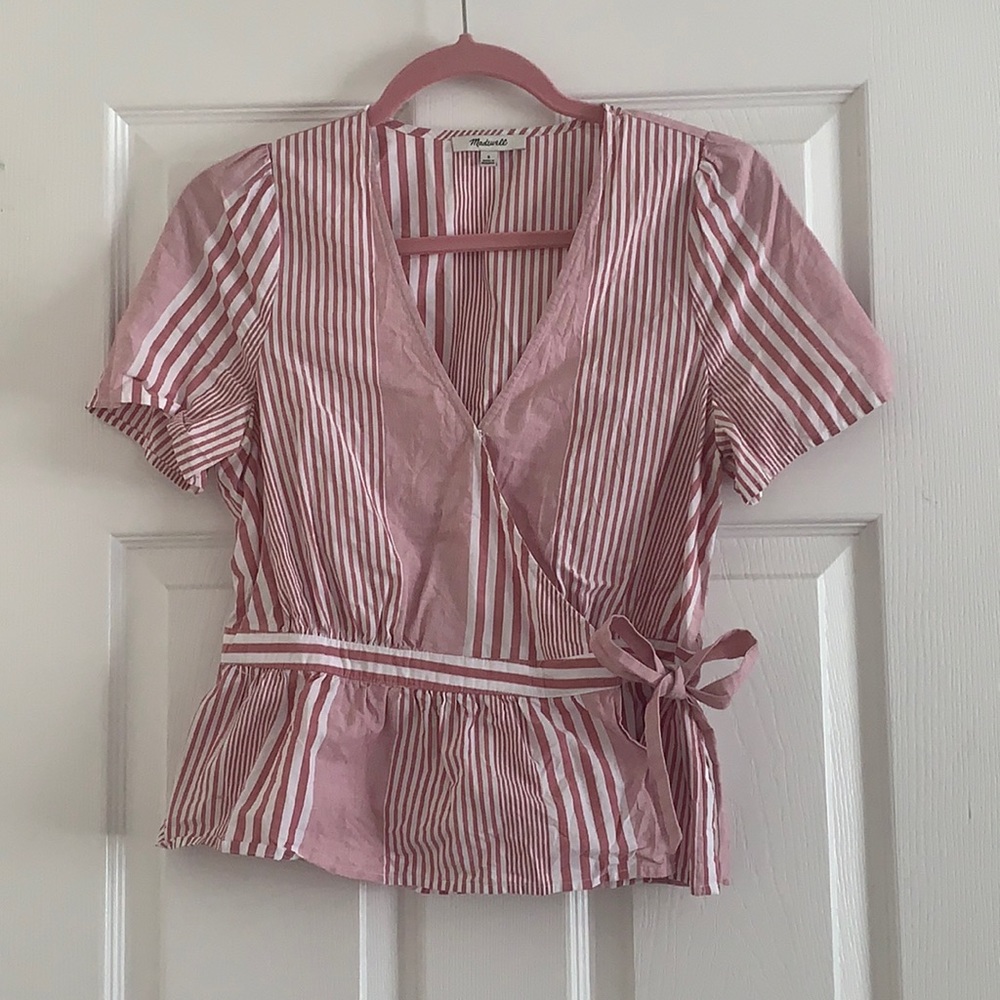 Pink rap top